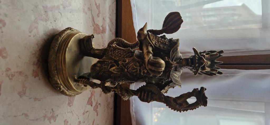 statue bronze chinois, Antiquités & Art, Enlèvement ou Envoi