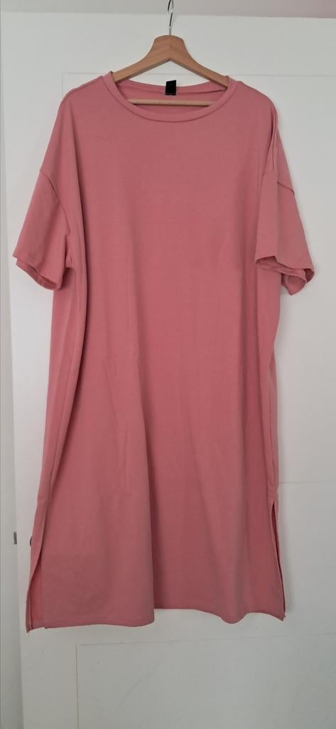 Mooi roze tshirt - tuniek - jurk - sweaterjurk., Kleding | Dames, Grote Maten, Ophalen of Verzenden, Gedragen, Roze, Jurk