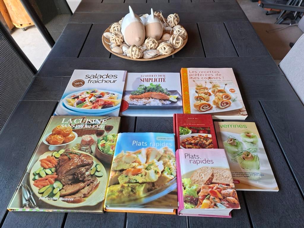 ⚠️⚠️ Livre de cuisine 8 livres comme neuf, Boeken, Ophalen of Verzenden