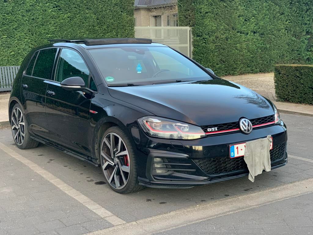 Vw Golf 7.5GTI 120.000KM Gekeurd Vv AUTOMAAT 09/2017 Euro6C, Autos, Achat, Euro 6, Noir, 185 g/km