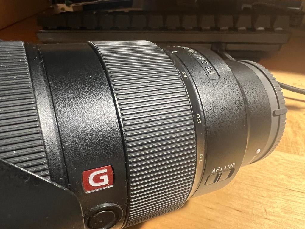 Sony g master 24-70 mm 2.8, Ophalen of Verzenden, Zo goed als nieuw
