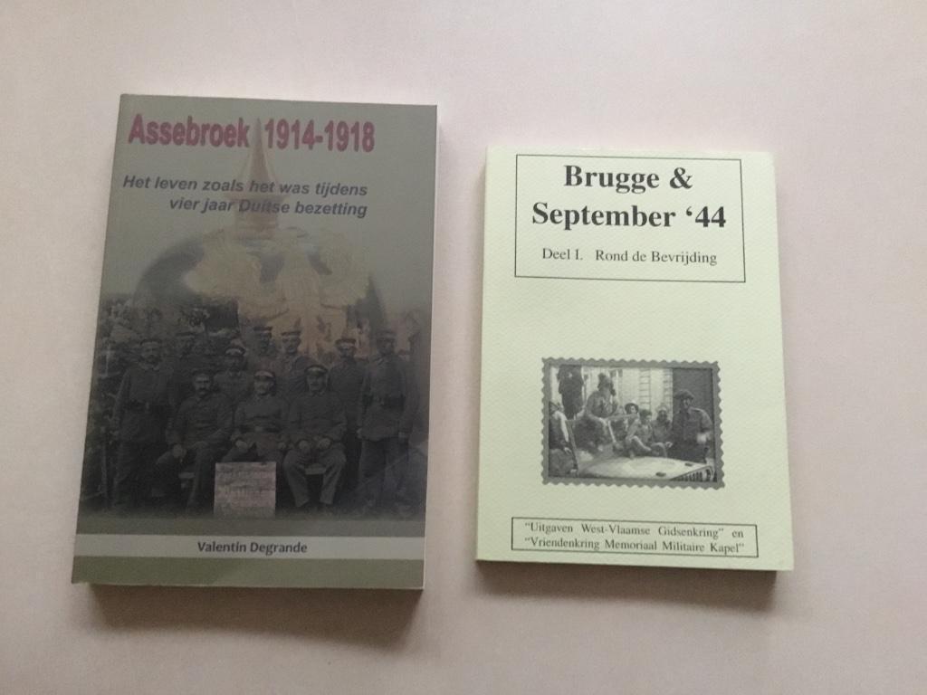 Assebroek 1914-1918 / Brugge & September’ 44 ., Boeken, Ophalen of Verzenden, Nieuw