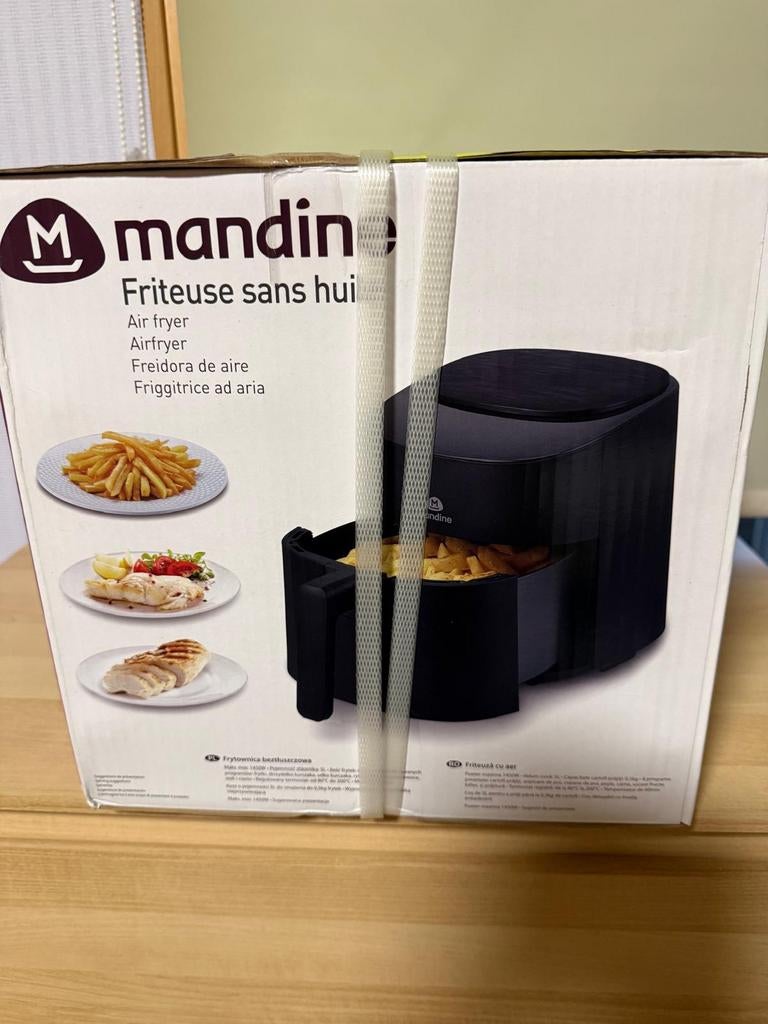 Mandine air fryer, Electroménager, Enlèvement ou Envoi, Neuf, Friteuse à air