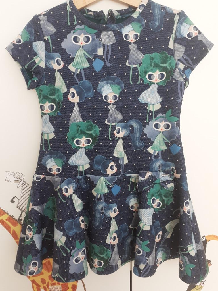 Kleedje herfst/winter Mayoral maat 5, Kinderen en Baby's, Kinderkleding | Maat 110, Gebruikt, Mayoral, Meisje, Ophalen of Verzenden