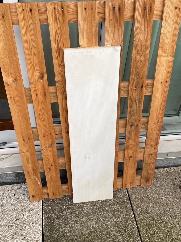 Plaques / tablettes en marbre 88 x 23 cm, Enlèvement, Comme neuf