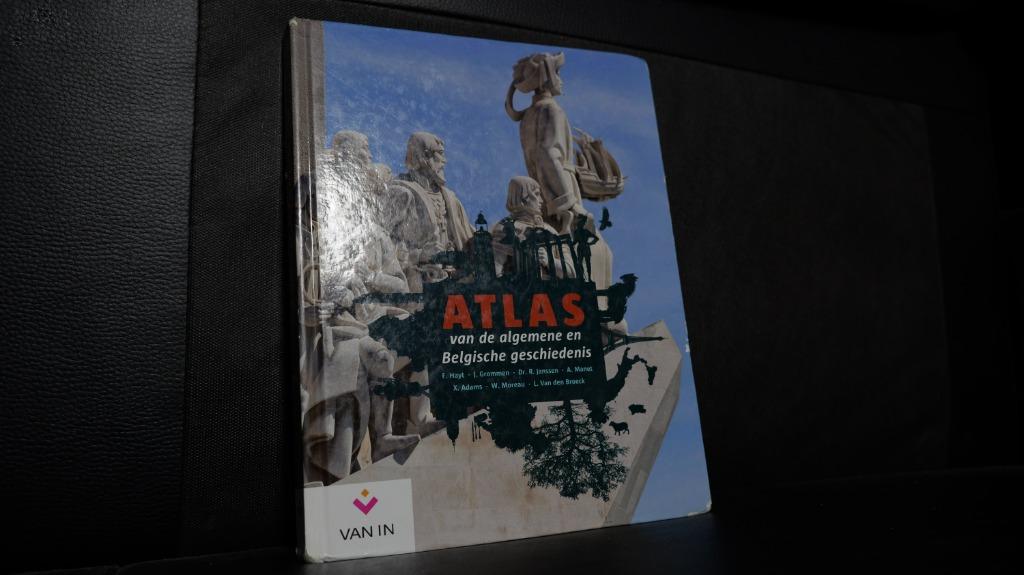 Atlas van de algemene en Belgische geschiedenis – VAN IN, Boeken, Schoolboeken, Ophalen, ASO, Geschiedenis, Zo goed als nieuw