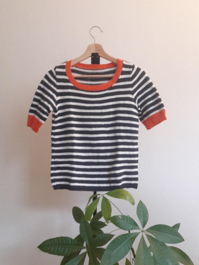 Handgebreide matrozentop in Frankrijk, Kleding | Dames, Truien en Vesten, Nieuw, Ophalen of Verzenden, Maat 36 (S), Fait main