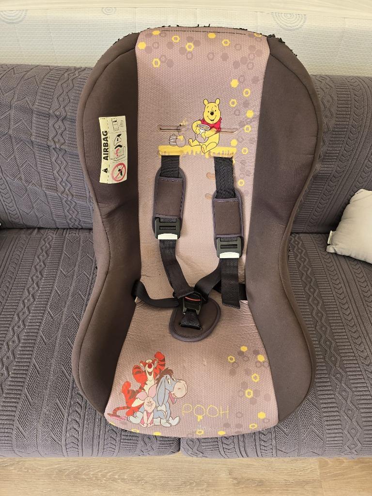 Siege auto winnie l ourson, Enfants & Bébés, Autres marques, Ceinture de sécurité, Enlèvement, Utilisé