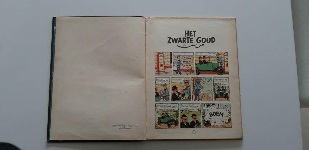Tintin L'or noir édition originale 1950, Enlèvement ou Envoi, Utilisé