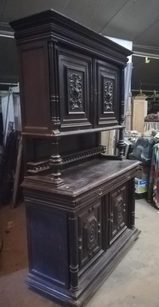 Buffet ancien Henri II, solide, Antiquités & Art, Enlèvement