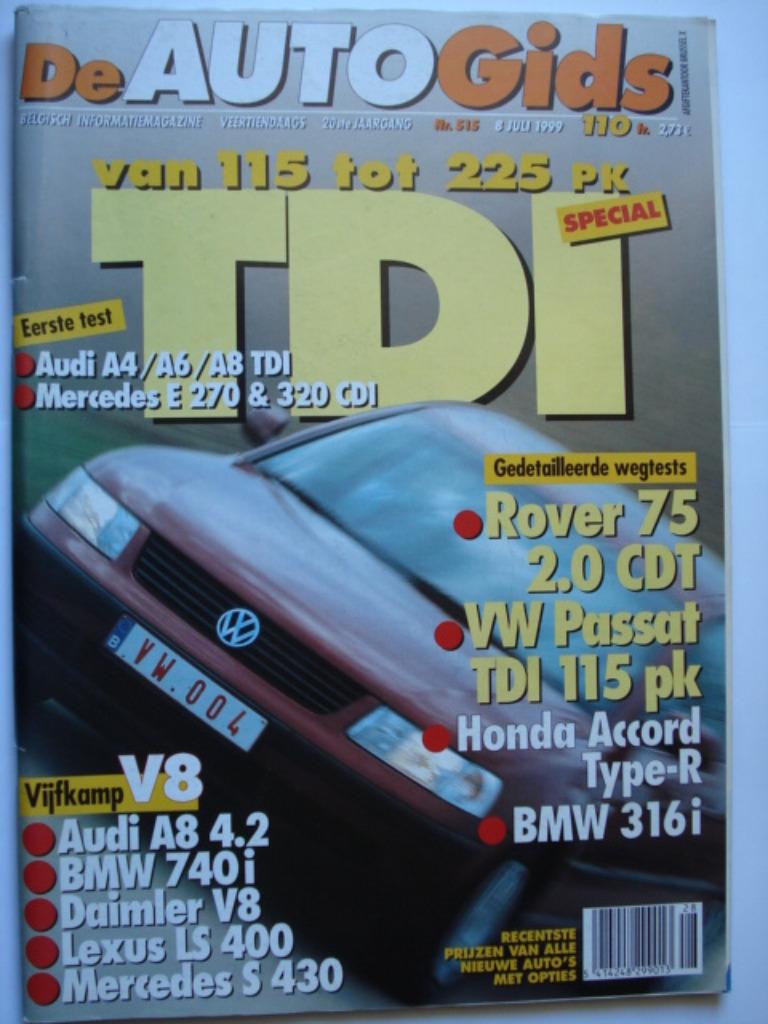 AutoGids 515, Envoi, Utilisé, Général