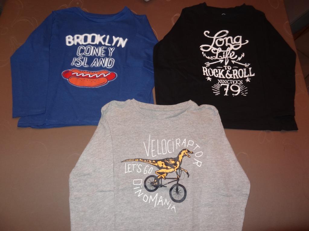 Pakketje toffe longsleeves (maat 5-6 j / 110-116), Ophalen of Verzenden, Zo goed als nieuw, Jongen, Shirt of Longsleeve