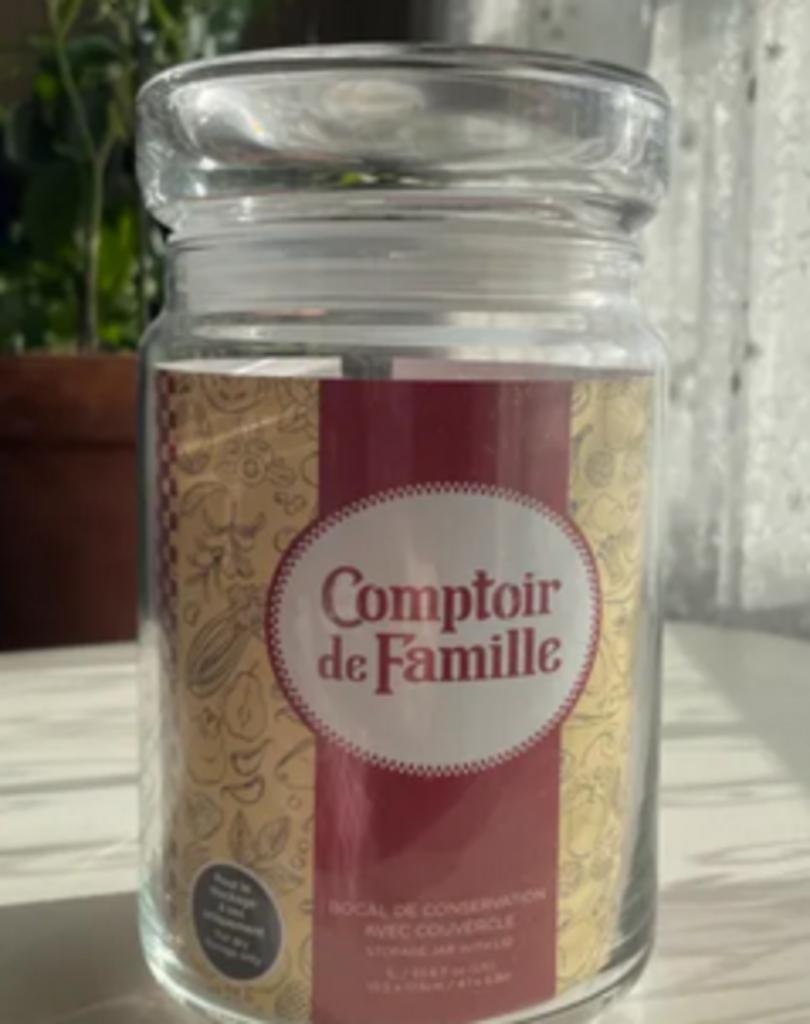 1 bocal alimentaire comptoir de famille dimension 10,5/17,5, Enlèvement