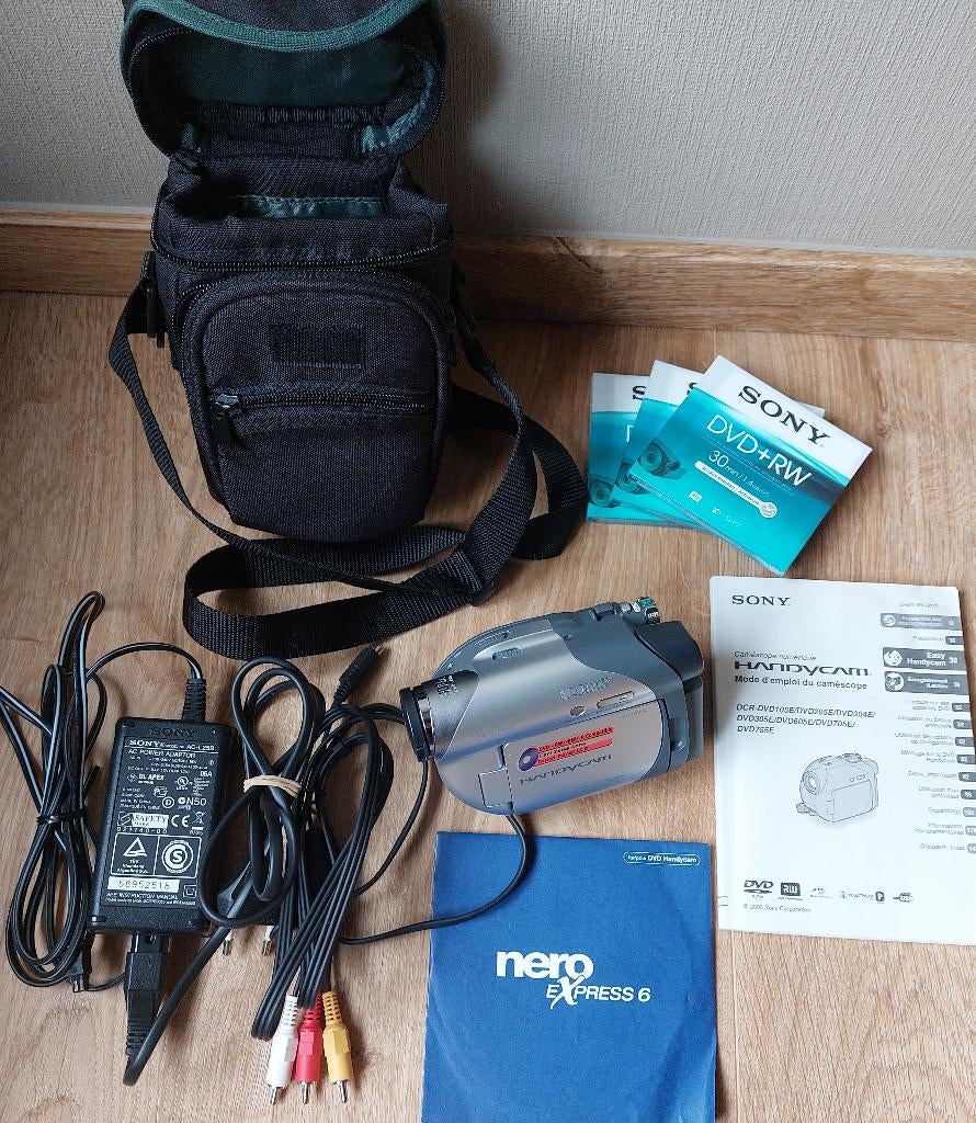 Camescope Sony Handycam DCR-DVD105, Gebruikt, Ophalen of Verzenden, Camera, Sony