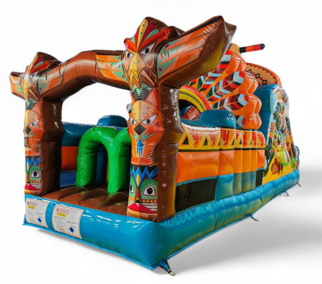 Springkasteel / Stormbaan te koop Nieuw, Hobby en Vrije tijd, Feestartikelen | Verhuur, Nieuw, Ophalen