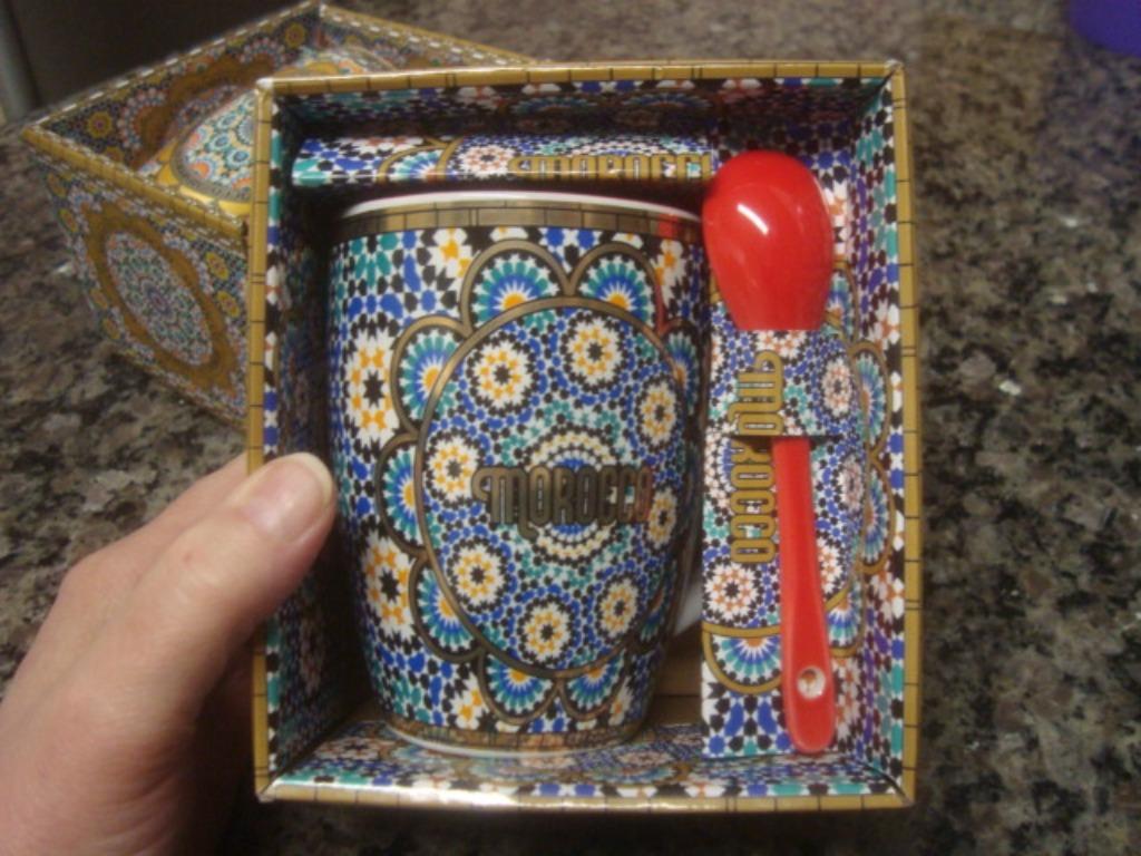Coffrets cadeaux Tasses & Cuillères – Design Maroc, Envoi, Neuf, Céramique, Tasse(s) et/ou soucoupe(s)