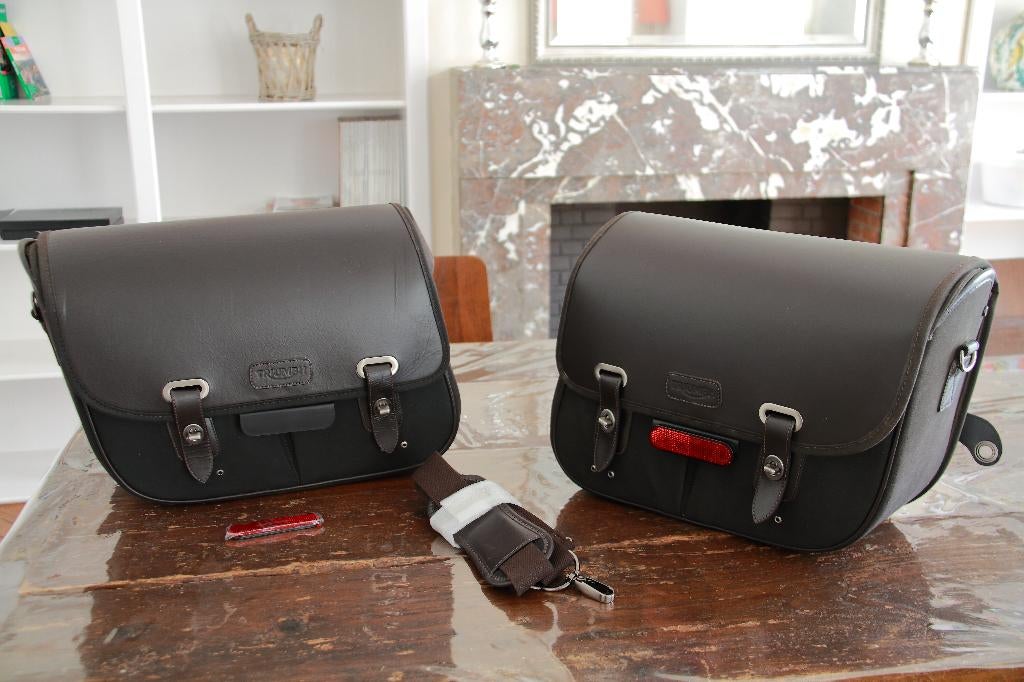 Triumph motortas, Motoren, Accessoires | Koffers en Tassen, Ophalen of Verzenden, Zo goed als nieuw