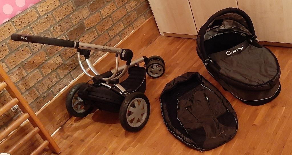 poussettes, Enfants & Bébés, Enlèvement, Utilisé, Poussette combi, Quinny