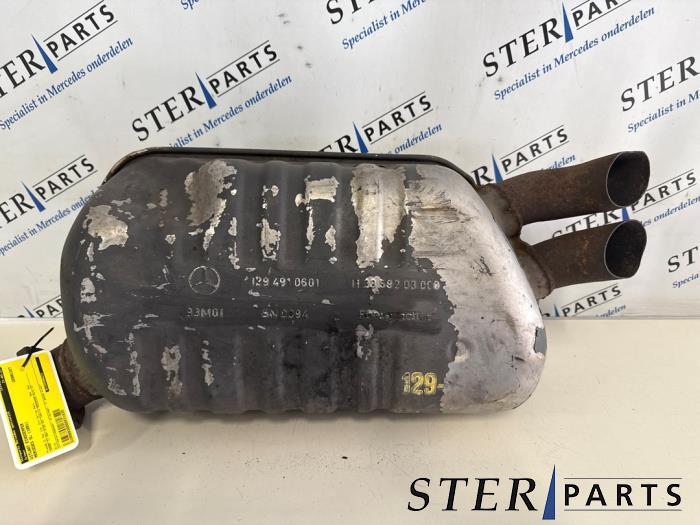 Uitlaat Einddemper van een Mercedes SL, Ophalen of Verzenden, 3 maanden garantie, Gebruikt, Mercedes-Benz