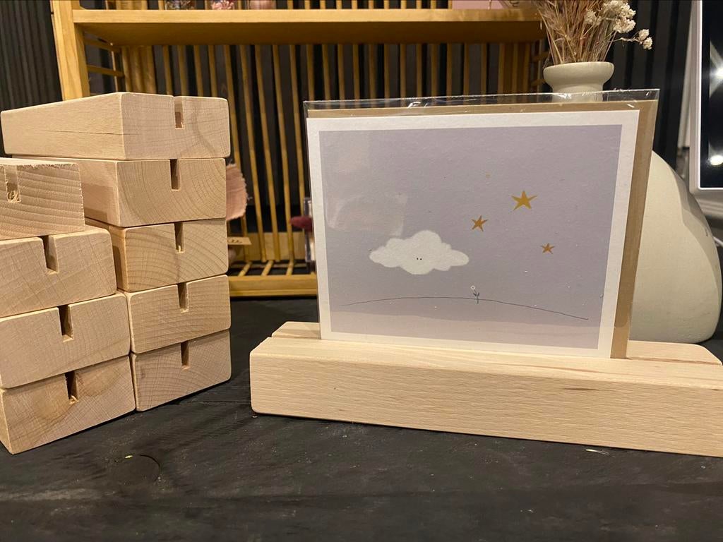 10 stuks - Fotohouder in beukenhout, Ophalen of Verzenden