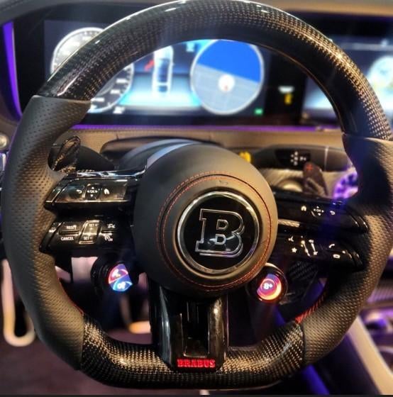 Mercedes Brabus stuur compleet AMG upgrade carbon, Auto-onderdelen, Ophalen of Verzenden, Nieuw, Mercedes-Benz
