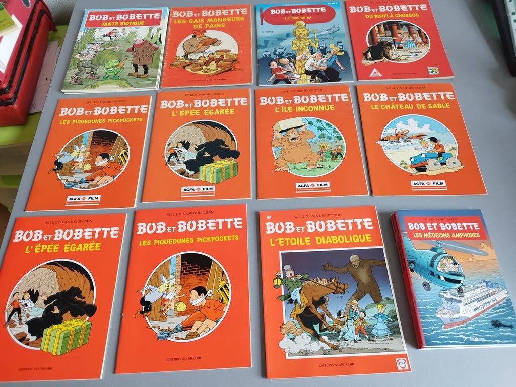Bob et Bobette divers titres publicitaires Vandersteen, Boeken, Complete serie of reeks, Ophalen of Verzenden, Zo goed als nieuw