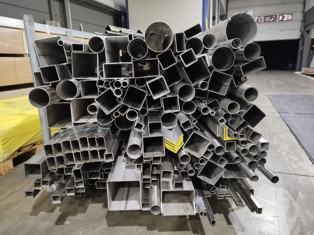 INOX ronde buizen - vierkant / rechthoekige kokers - buizen, Doe-het-zelf en Bouw, Metalen, Ophalen, Geen idee, Info@timshop.be