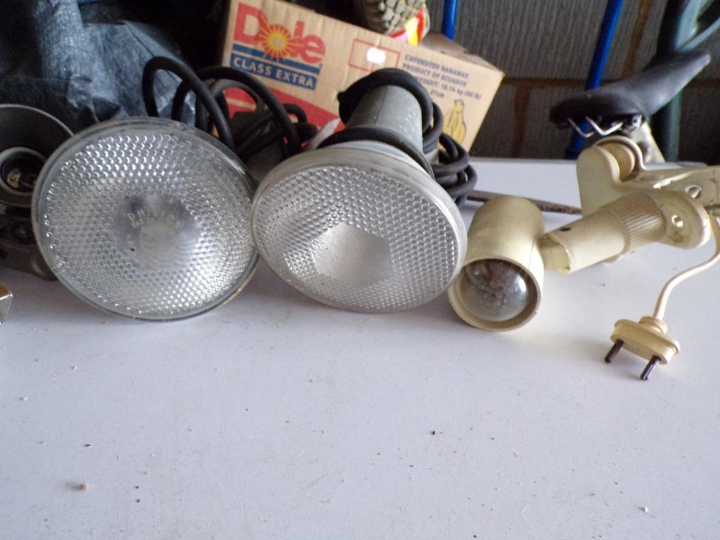 SPOTS VINTAGE DE SYLE INDUSTRIEL, Enlèvement, Utilisé, Métal ou Aluminium, Industriel