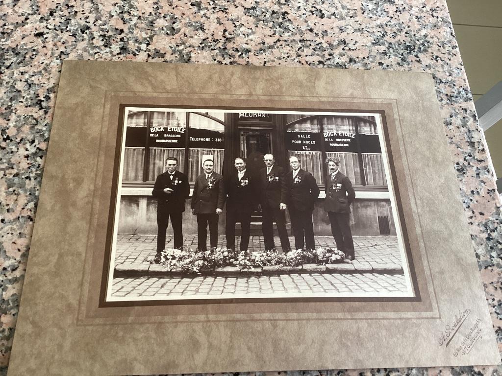 Mooie oude foto huldiging NORD de la France, Foto, Ophalen of Verzenden, Zo goed als nieuw, Voor 1940
