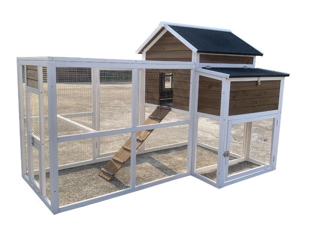 Poulailler XXL abri poule coq caille volaille clapier lapin, Animaux & Accessoires, Volatiles | Accessoires, Neuf, Poulailler