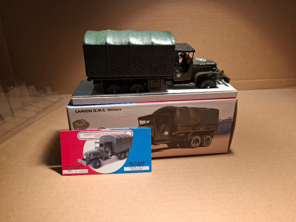 C.I.J Norev Camion GMC Military 1/50, Enlèvement ou Envoi, Neuf, Bus ou Camion, Autres marques
