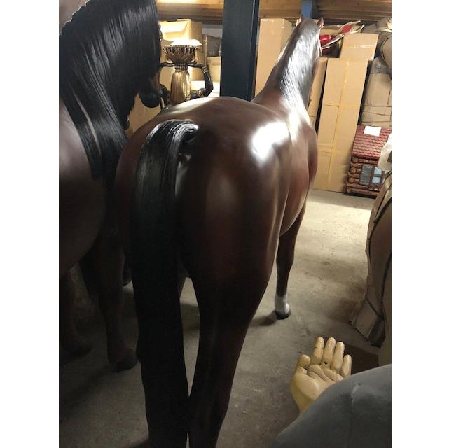 Cheval grandeur nature - Cheval 210/256 cm - taille réelle, Collections, Enlèvement, Neuf, Cheval