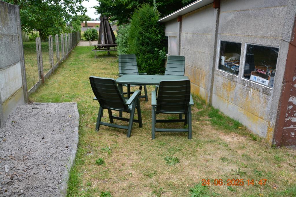 Tuinset Hartman, Tuin en Terras, Ophalen, 4 zitplaatsen, Kunststof, Gebruikt