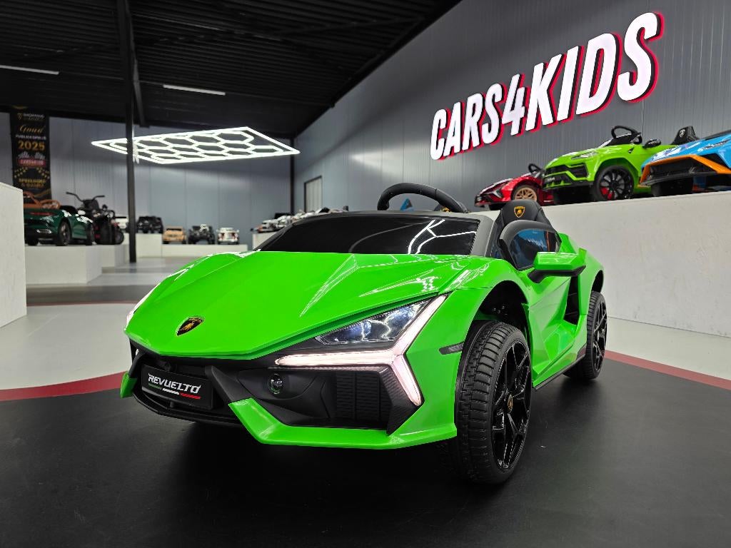 Kinderauto Lamborghini Revuelto - 24 volt - leren zit - SALE, Ophalen of Verzenden, Nieuw, Afstandsbediening
