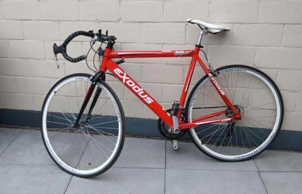 Koersfiets zganieuw 28 inch +/- vanaf 1.60cm, Fietsen en Brommers, Fietsen | Racefietsen, Ophalen, 28 inch