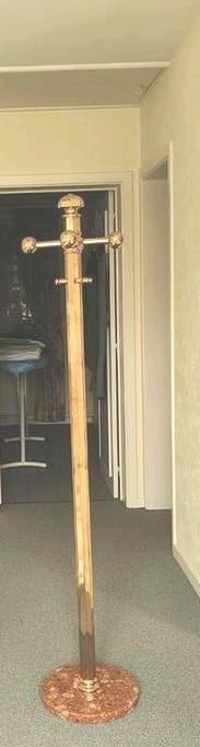 Porte manteau en laiton massif vintage