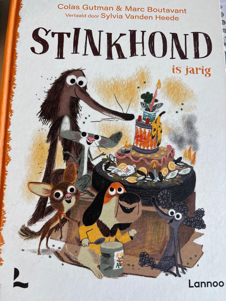 Stinkhond is jarig, Ophalen, Gelezen, Colas Gutman & Marc Boutavant, Fictie algemeen