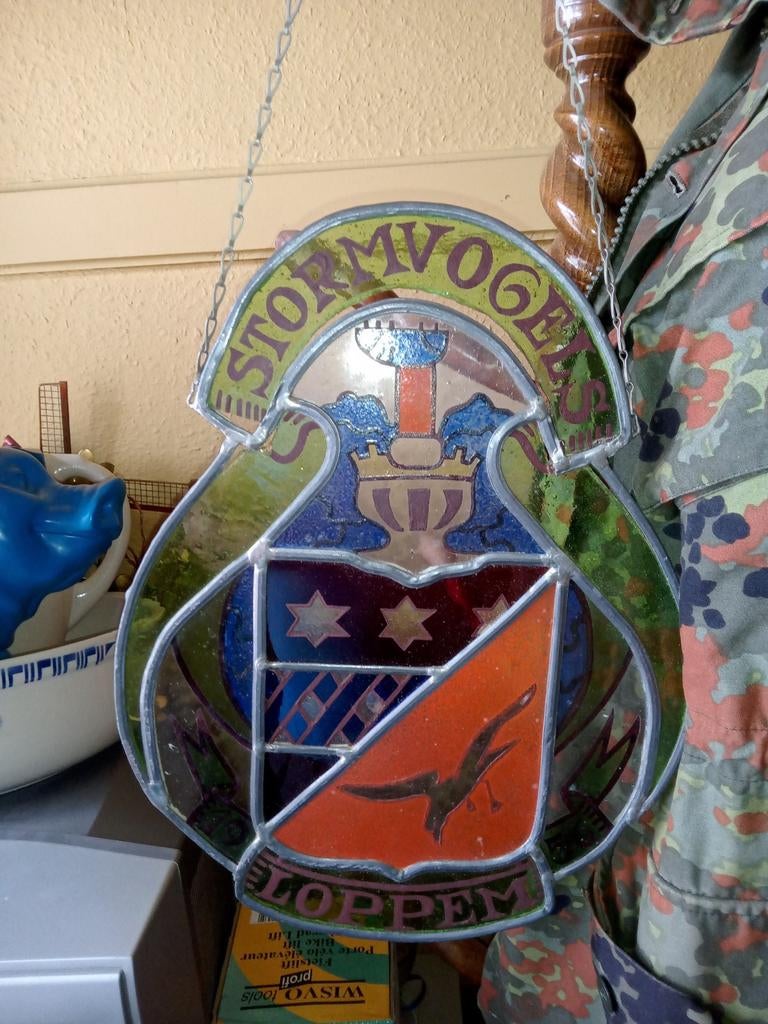 Brandglas Loppem, Ophalen of Verzenden