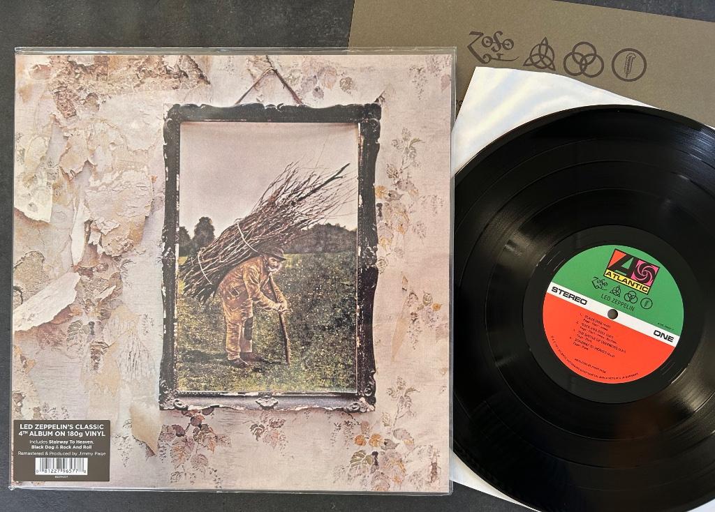 LED ZEPPELIN - Led Zeppelin IV ( LP; 180 grams; MINT ), Verzenden, Zo goed als nieuw, 12 inch, Poprock