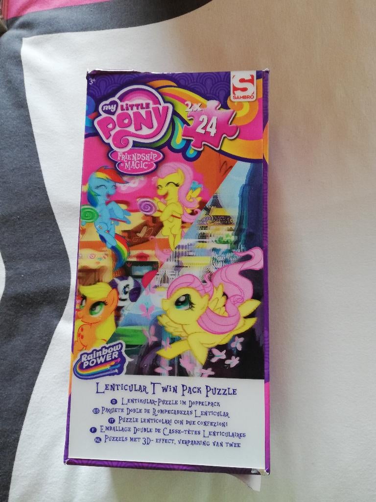 Puzzel My Little pony, Ophalen of Verzenden, 10 tot 50 stukjes, Zo goed als nieuw, 4 tot 6 jaar