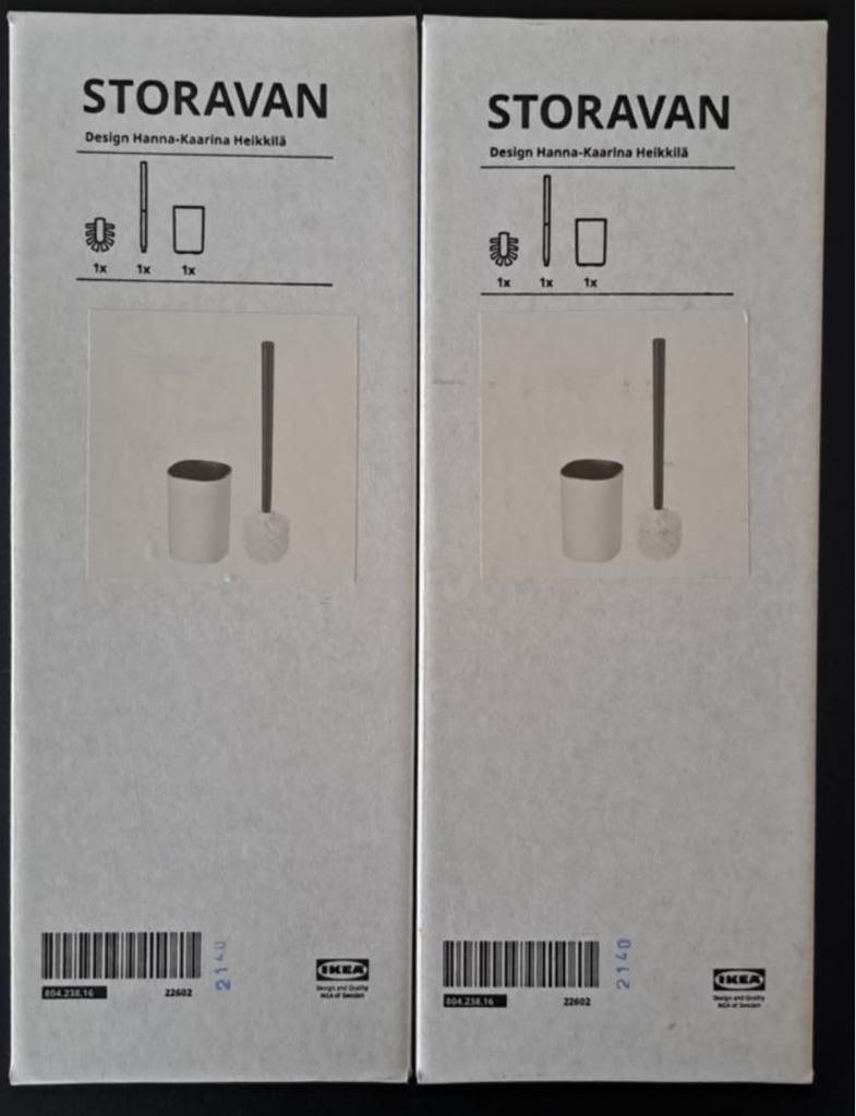 2 IKEA Storavan WC borstels in originele verzegelde doos, Bricolage & Construction, Sanitaire, Enlèvement ou Envoi, Neuf, Toilettes