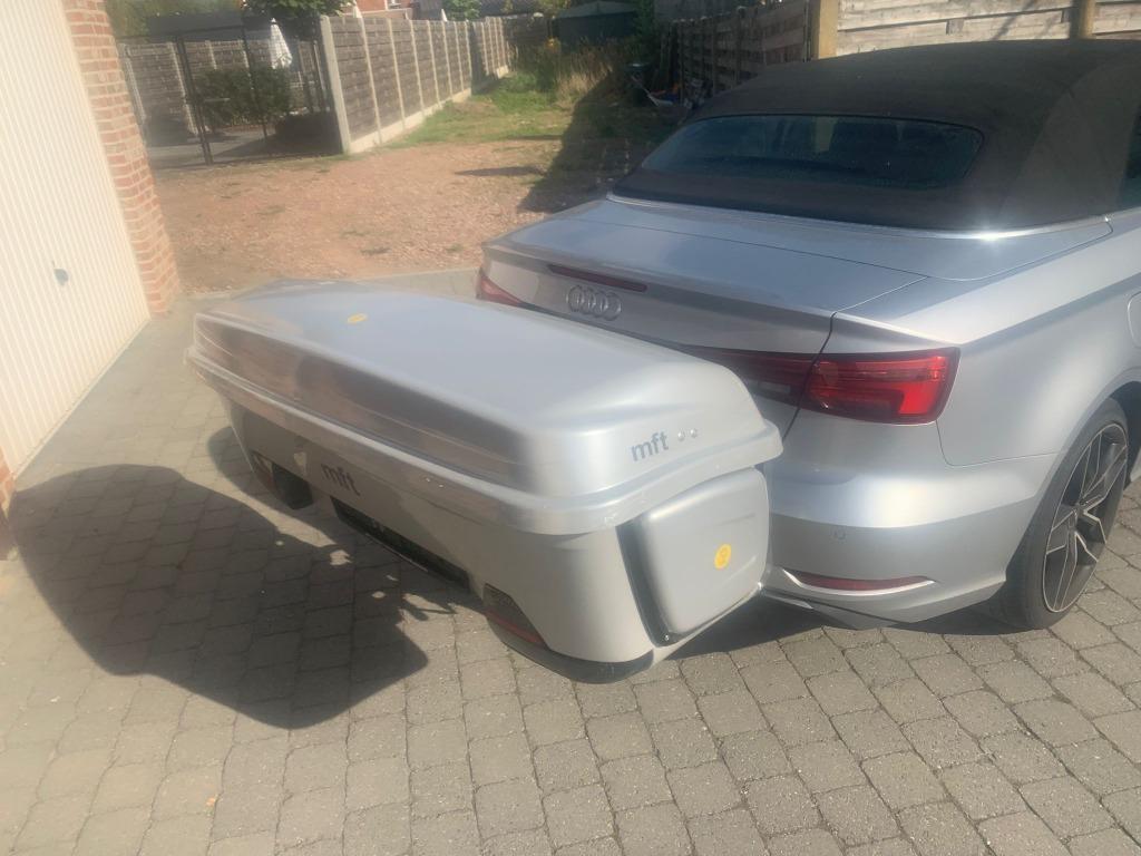 bagagebox op trekhaak, Auto diversen, Fietsendragers, Nieuw, Trekhaakdrager, Ophalen of Verzenden