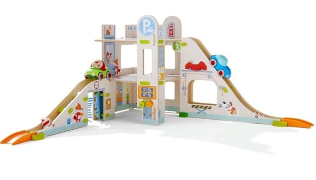 Haba Rollebollen Kullerbü Speelbaan Parkeergarage, Enlèvement, Comme neuf