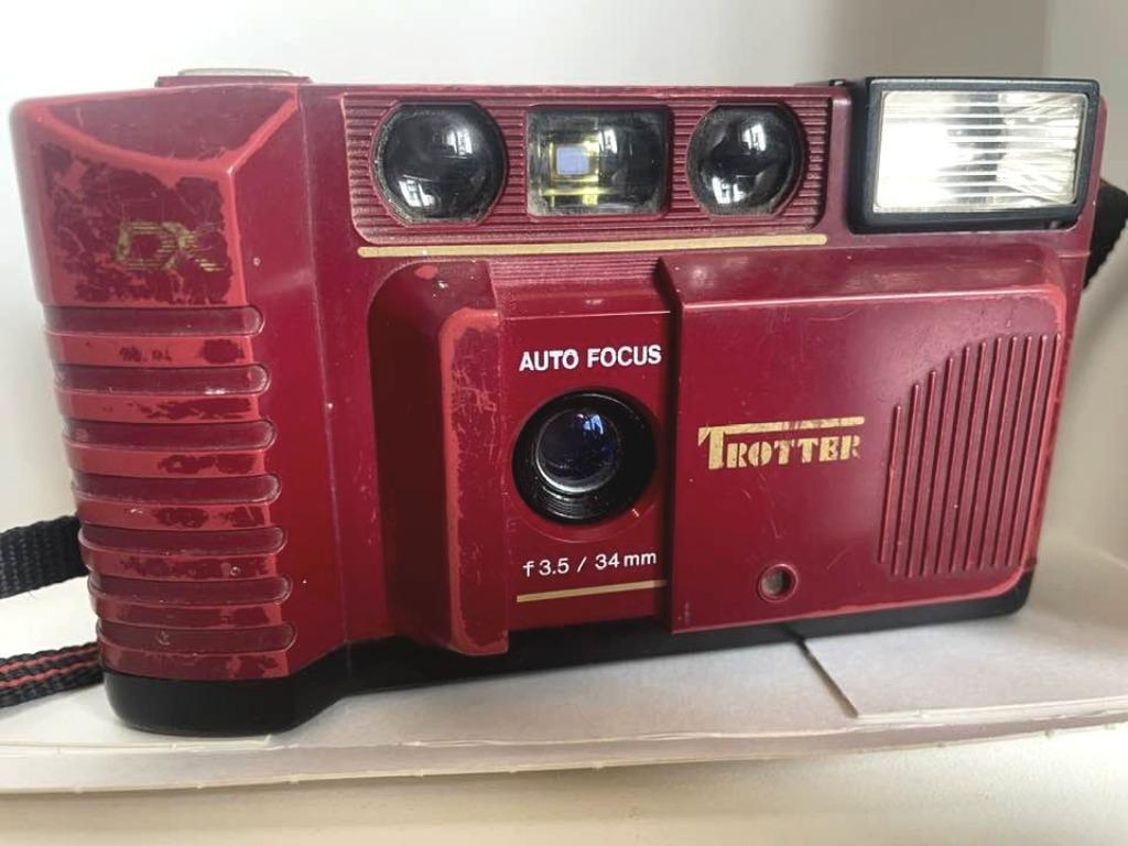 Trotter DX - 35 mm autofocuscamera uit de jaren 70, Verzamelen, Foto-apparatuur en Filmapparatuur, Fototoestel, 1960 tot 1980