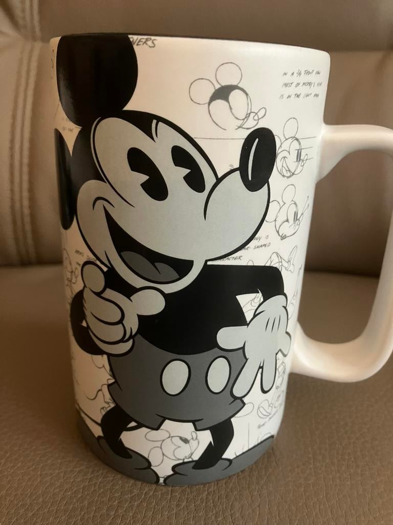 Grote koffiemok Mickey Mouse, Ophalen of Verzenden, Zo goed als nieuw