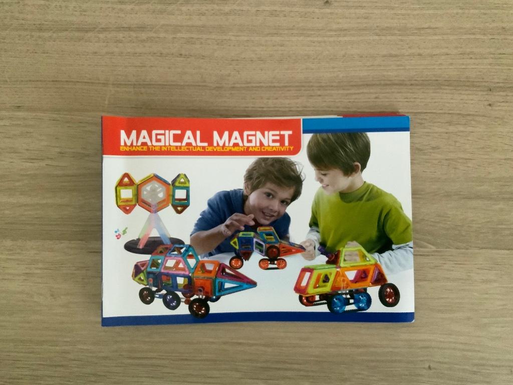 Magnetisch speelgoed 46stuks, Enlèvement, Utilisé, Construction