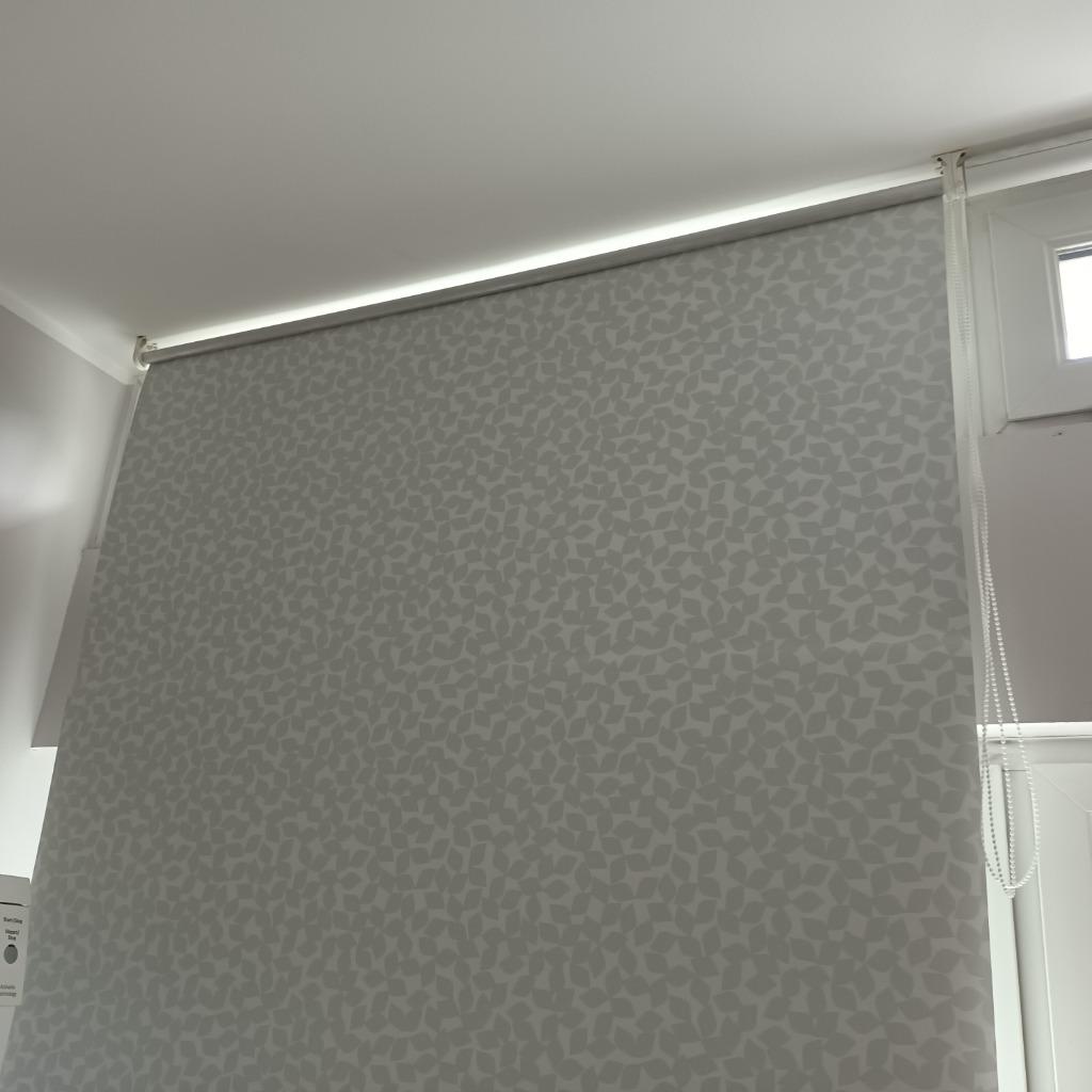 Stores, 100 à 150 cm, Utilisé, Gris, Moderne