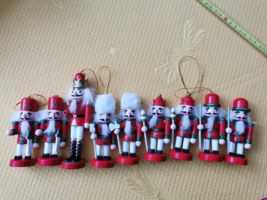 Notenkrakers voor in de kerstboom kerstbal kersthangers., Diversen, Kerst, Ophalen of Verzenden, Zo goed als nieuw