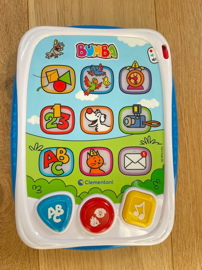 Clementoni bumba tablet in perfecte staat!, Enlèvement, Comme neuf