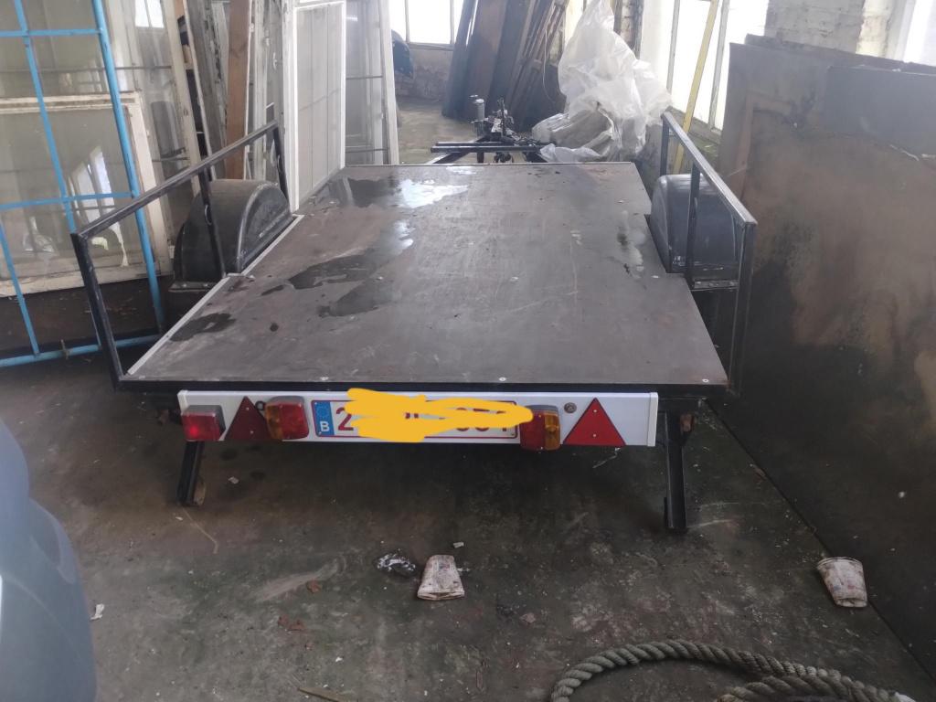 Remorque plateau, Autos : Divers, Remorques, Utilisé, Enlèvement